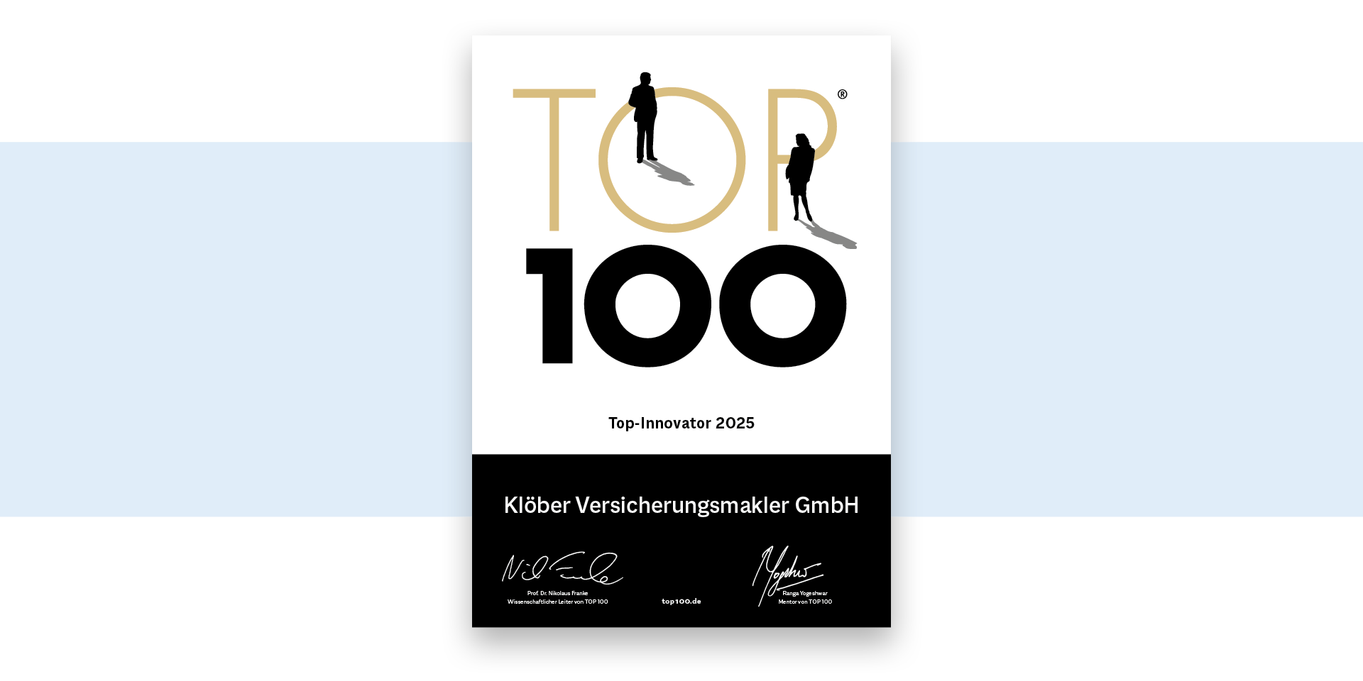 Kloeber ueber uns auszeichnungen top100 a