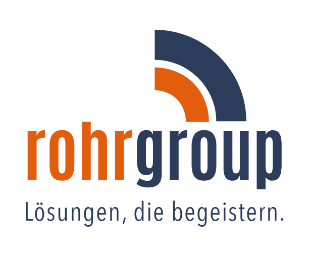 Rohrgroup logo mit Claim t 72 FN SA